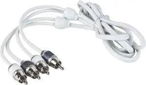 T-Spec V10R10 v10 Series 2-Channel Marine Grade Ultra-flexible RCA Audio Cable 10FT