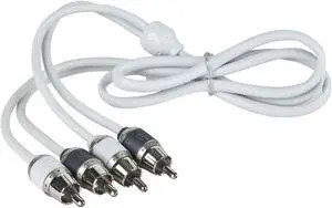 T-Spec V10R3 v10 Series 2-Channel Marine Grade Dual twist Ultra-flexible RCA Audio Cable 3ft