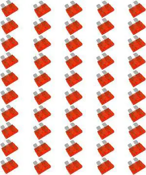 ATC Blade Style Fuse 10A AMP Automotive Car Truck Fuses Pack of 50