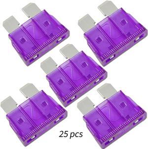 ATC Blade Style Fuse 3A AMP Automotive Car Truck Fuses Pack of 25