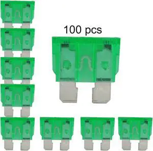 ATC Blade Style Fuse 30A AMP Automotive Car Truck Fuses Pack of 100