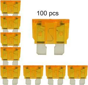 ATC Blade Style Fuse 5A AMP Automotive Car Truck Fuses Pack of 100