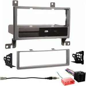 Metra 99-7325S Single DIN Dash Kit for Hyundai 2007-2012 w/ Wire Harness & Antenna Adapter