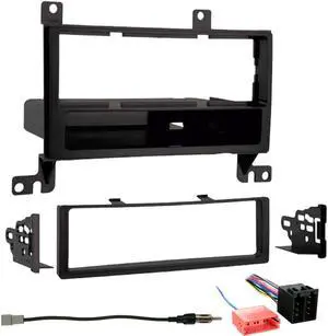 Metra 99-7325B Single DIN Dash Kit for Hyundai 2007-2012 w/ Wire Harness & Antenna Adapter