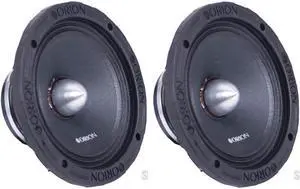Orion HCCA64N 6.5" 1400W Max Power 4 Ohms Car Midrange Speaker (Pair)