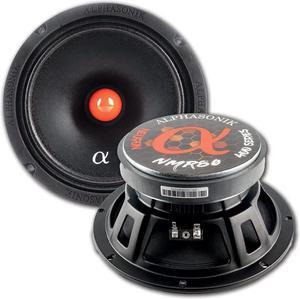 Alphasonik NMR80 Neuron Series 8" 800 Watts Mid Range Speaker 4 Ohms (Pair)