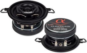 Alphasonik NS35 Neuron Series 3.5" 90 Watts 2-Way Full Range Car Audio Speaker (Pair)