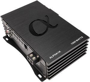 Alphasonik ALPHA 1K Alpha Series Class D Monoblock 1000 Watts 4 Ohms Full Range Amplifier