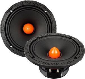 Alphasonik VCA658 Venum Series 6.5" Midrange Speakers 1400 Watts Max 8 Ohm (Pair)
