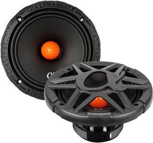 Alphasonik VCA654 Venum Series 6.5" Midrange Speakers 1400 Watts Max 4 Ohm Pair