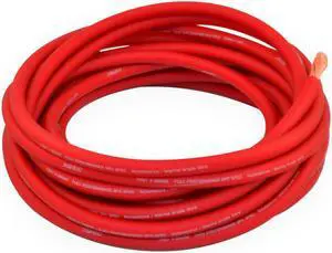 T-Spec V8GT4R V8GT Series Marine Grade 4 AWG OFC 50 ft Power Wire Oxygen Free Copper Red
