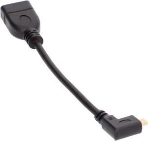 The Install Bay IBR118 6" HDMI to Male Micro HDMI Adapter