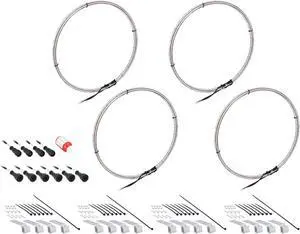 Heise HE-RGBW1-W155 15.5" LED Wheel Light Set IP68 For RGBW-CB1