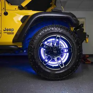 Heise HE-RGB1-W155 15.5" LED Wheel Light Set IP68 For RGB-CB1