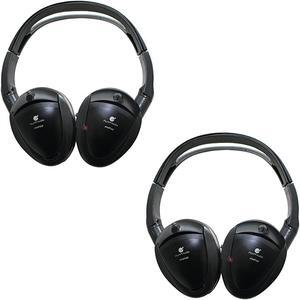Planet Audio PHP32 Dual-Channel IR Wireless Headphones with Power LED (2X)