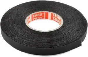 Tesa IB51026 3/8 in x 82 ft Single Layer Fabric PET Cloth Exterior Harness Tape (1 pack)