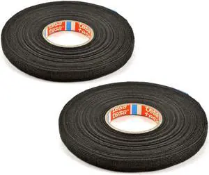 Tesa IB951618 3/8 in x 82 ft Fabric PET Fleece Interior Harness Tape (2 pack)