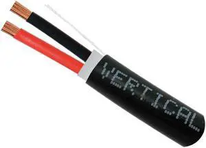 Outdoor Direct Burial 16 AWG 2C Speaker Wire 500' 65 Strand CL2 ETL Bare Copper OFC