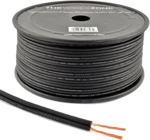 250 ft. 16 AWG High-Performance OFC Full Copper Home and Car Audio Speaker Wire Black