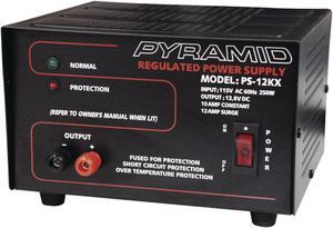 Pyramid PS12KX 10-amp 13.8-volt Power Supply