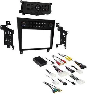 Metra 99-7625B Black Single/Double DIN Dash Kit for Select 2008-13 Infiniti G37