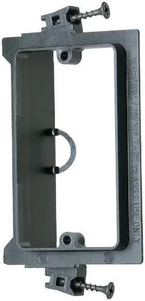 Arlington LVS1 Screw On Single Gang Low Voltage Mounting Bracket (10/pack)