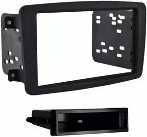 Metra 99-8722B Matte Black Single DIN Stereo Dash Kit for Select 01-06 Mercedes