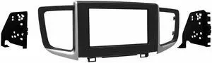 Metra 95-7811B Matte Black Double DIN Stereo Dash Kit for 2016-up Honda Pilot