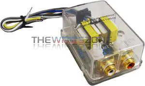 2-Channel High to Low Line Output Converter w/ Built-in 12 Volt Remote Turn-On