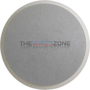 White 2-Way 6.5" 100 Watt 6 Ohms In-Ceiling Tilted Home Theater Speaker (pair)