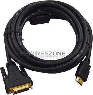Premium 14ft. HDMI Male to DVI Male Gold Adapter Cable HDTV 1080p LED LCD Cord