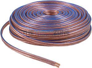 Car Home Audio Speaker Wire Transparent Clear Cable 12AWG 25ft 12/2 Gauge