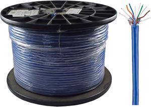 Ethereal CAT5E350-SH-B CAT5e Copper 24/4 Pair 350MHz 1000ft Shielded Blue Cable