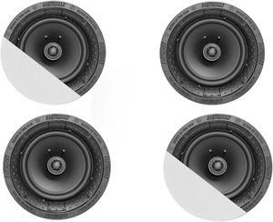 Earthquake Sound R650 6.5" In Ceiling Speakers(2pairs)w/Magnetic Grill