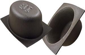 The Install Bay IBBAF68 6" x 8" Car Speakers Foam Acoustic Baffle (pair) 6x8
