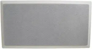 White 2-Way 6.5" inch 100 Watt 100W 6 Ohms In-Wall Center Channel Speaker 6-1/2"