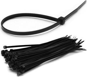 The Install Bay by Metra BCT11 Black 11' Cable Wire Zip Ties (100/pack)