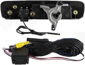 iBeam TATGC Tailgate Handle Rearview Camera for Select Toyota Tacoma 2005 - 2014
