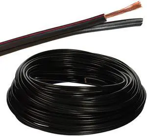LOGICO 50 ft 14 Gauge Outdoor Direct Burial Landscape Lighting Wire Cable 14/2