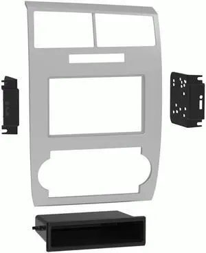 Metra 99-6548S 1-2 DIN Dash Kit for Dodge Charger w/o Factory Nav 05-07