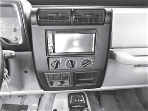 Metra - 956549 - 1997-2002 Jeep Wrangler DDIN In-Dash Install Kit