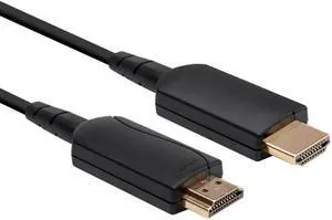 Fiber Optic HDMI Cable 3ft 4k at 60Hz UHD 18Gbps High Speed Slim and Flexible AOC