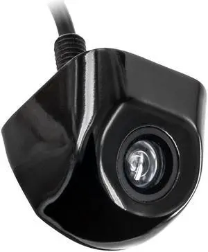 iBeam TE-LPGC Above License Plate Backup Cam with Gloss Black Metal Housing