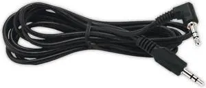 Install Bay 3.5mm Male Right Angle To 3.5mm Male Cable 6 Ft /2M - Pack of 10