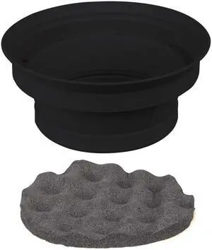 Install Bay IBSBF65 2 Piece Speaker Baffle Kit for 6.5 Inch Speakers - Pkg/Pair