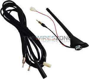 Universal Roof Mount AM/FM Bands Radio Stereo Amplified Car Truck SUV Antenna