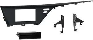 Metra 99-8266BLHG Single Double DIN Radio Dash Kit For Select Toyota Camry 18-19