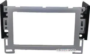 Metra 95-3302S 2004-up Selected GM/Pontiac/Chevy Double Din Stereo Dash Kit Silver