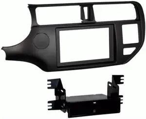 Metra 99-7353CH Charcoal Single DIN Stereo Install Dash Kit for 2012-up Kia Rio