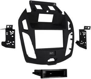Metra 99-5831B Black Single/Double DIN Dash Kit for 2014-up Ford Transit Connect